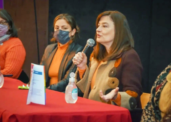 ACOMPAÑAR: La Ministra Estela Díaz en Mar del Plata