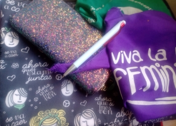 La billetera y lapicera feministas
