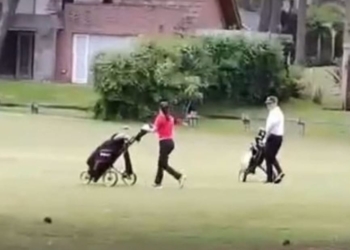 Ataque racista y clasista, por tomar mate en el golf